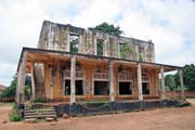 Koloni�ln� architektura ve m�st� Ouidah. Benin.