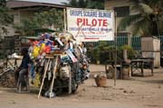 Douala, nejv�t�� mesto Kamerunu je ekonomick�m centrem v oblasti. Kamerun.
