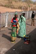 Cesta vlakem na sever do m�sta N'Gaound�r�. Kamerun.