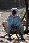 Vesnice Kofia na jeze�e �ad. Kamerun.