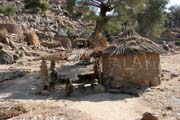 Horsk� vesnice Djingliya v hor�ch Mandara. Kamerun.