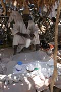 Vesnick� trh v Kujape. Oblast hor Mandara. Kamerun.