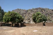 Vesnice Murha u star� horsk� silnice spojuj�c� m�sta Maroua a Garoua. Kamerun.