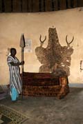 Pal�cov� str�e. Kr�lovsk� pal�c ve m�st� N'Gaound�r� (Lamidat de N'Gaound�r�). Kamerun.