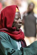 Mu� ve vesnici Tourou v poho�� Mandara. Kamerun.