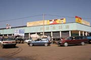 Na ulici v hlavn�m m�st� Niamey. Niger.