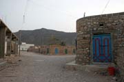Ulice v hlavn�m m�st� Hadibu ostrova Socotra. Jemen.