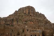 Historick� a opevn�n� vesnice Thilla (Thula). Jemen.