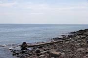 Jezero Superior, nejvet�� sladkovodn� jezero na svete podle plochy, North Shore, Minnesota. Spojen� st�ty americk�.