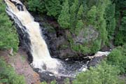 Vodop�dy Manitou, Wisconsin. Spojen� st�ty americk�.