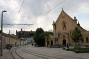 Pohled na Hrad, Bratislava. Slovensko.