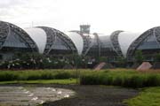 Leti�t� Suvarnabhumi, Bangkok. Thajsko.