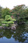Japonsk� zahrada Koko-en ve m�st� Himeji. Japonsko.