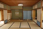 Tradi�n� japonsk� �ajovna. Zahrada Kenroku-en, Kanazawa. Japonsko.