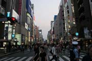 �tvr� Ginza, Tokio. Japonsko.