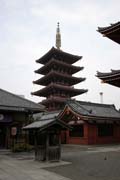Chr�m Senso-ji ve �tvrti Asakusa, Tokio. Japonsko.