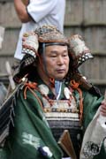 Tsurugaoka Hachiman-gu Shrine Reitaisai (Ka�doro�n� Festival) svatyn� Tsurugaoka Hachiman-gu. Tento den se kon� Yabusame - tradi�n� japonsk� lukost�elba z kon�. M�sto Kamakura. Japonsko.