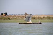 Plachetnice, okol� m�sta Sittwe. Myanmar (Barma).