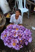 Trhu ve m�st� Sittwe. Myanmar (Barma).