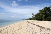 Pl� bl�zko hotelu Villa Cabo San Antonio, N�rodn� park Pen�nsula de Guanahacabibes. Kuba.