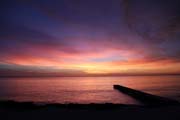Z�pad slunce v Maria la Gorda, N�rodn� park Pen�nsula de Guanahacabibes. Kuba.