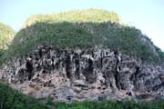V�pencov� sk�ly, �dol� Vinales (Valle de Vinales). Kuba.