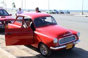 Star� model automobilu �koda, Havana. Kuba.