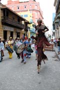 Pouli�n� um�lci, star� Havana (Habana Vieja). Kuba.