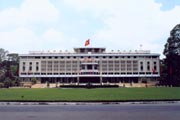 Pal�c b�val� jihovietnamsk� vl�dy. Saigon. Vietnam.