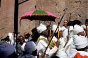 Proces� b�hem Timkatu. Lalibela. Etiopie.