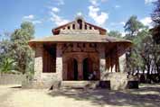 Chr�m Debre Berhan Selassie v Gonderu. Etiopie.
